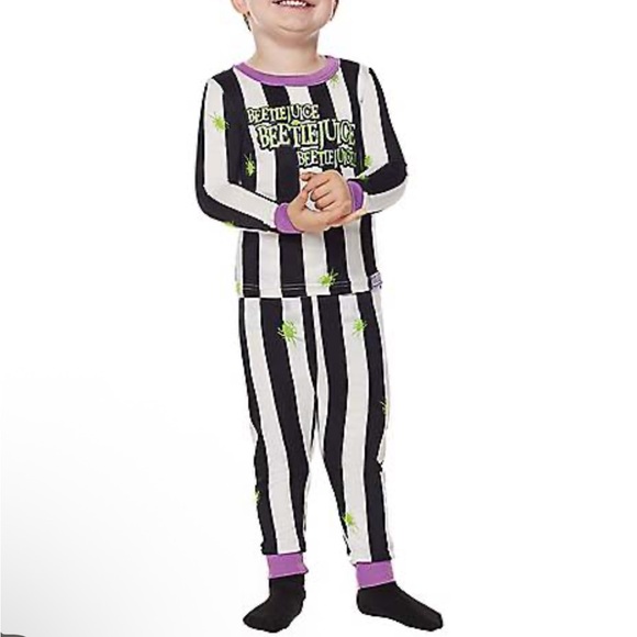 Beetlejuice Other - Beetlejuice Pajamas size small youth Buttery soft!
